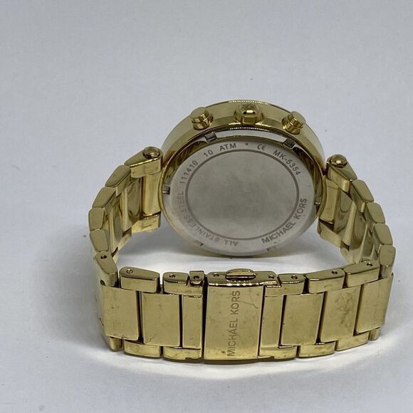 Michael Kors Parker MK5354 Women Stainless Steel Analog Dial Quartz Watch VK687 - Picture 10 of 12